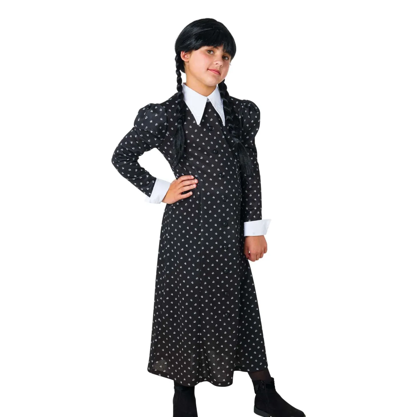 Wednesday Addams Girl's Costume