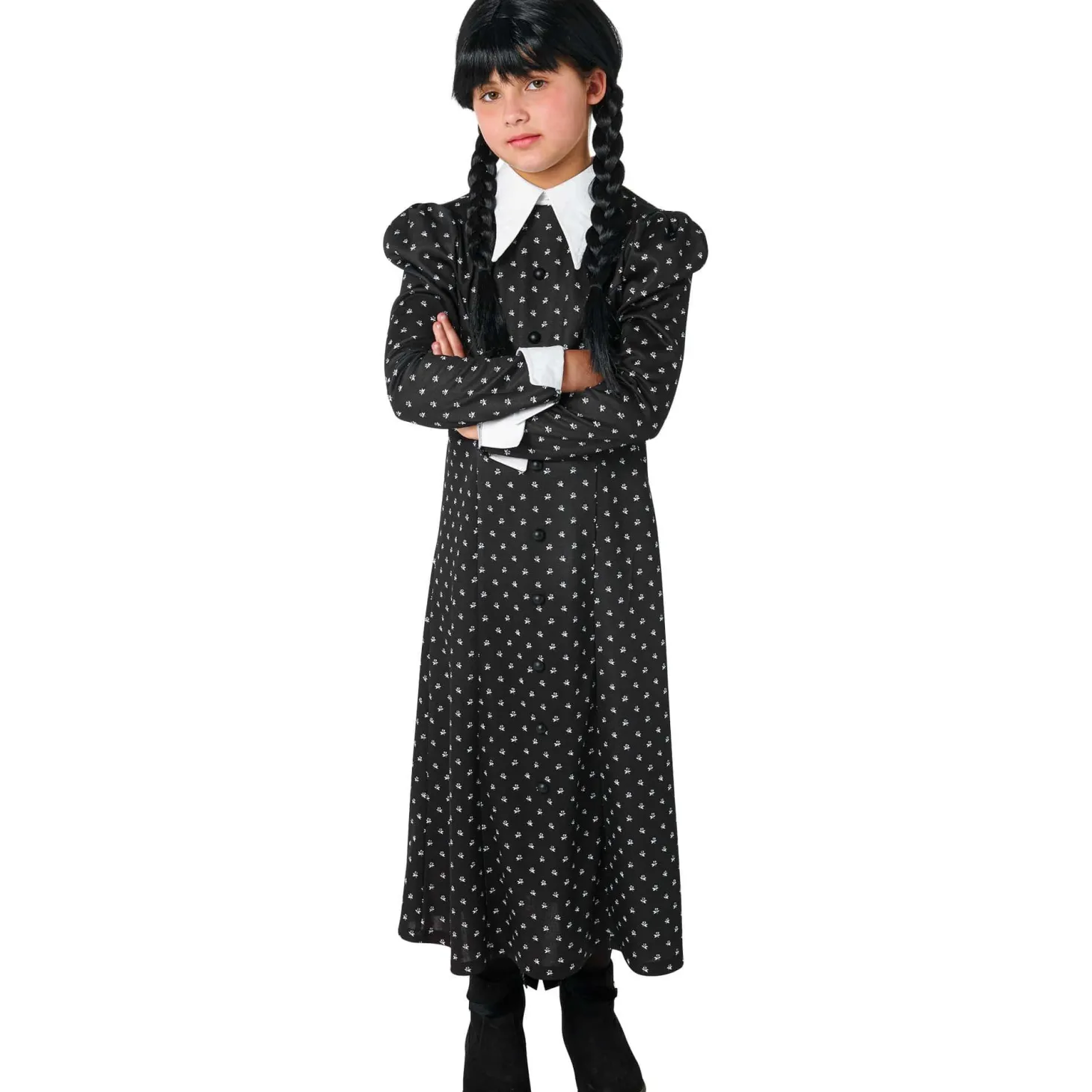 Wednesday Addams Girl's Costume