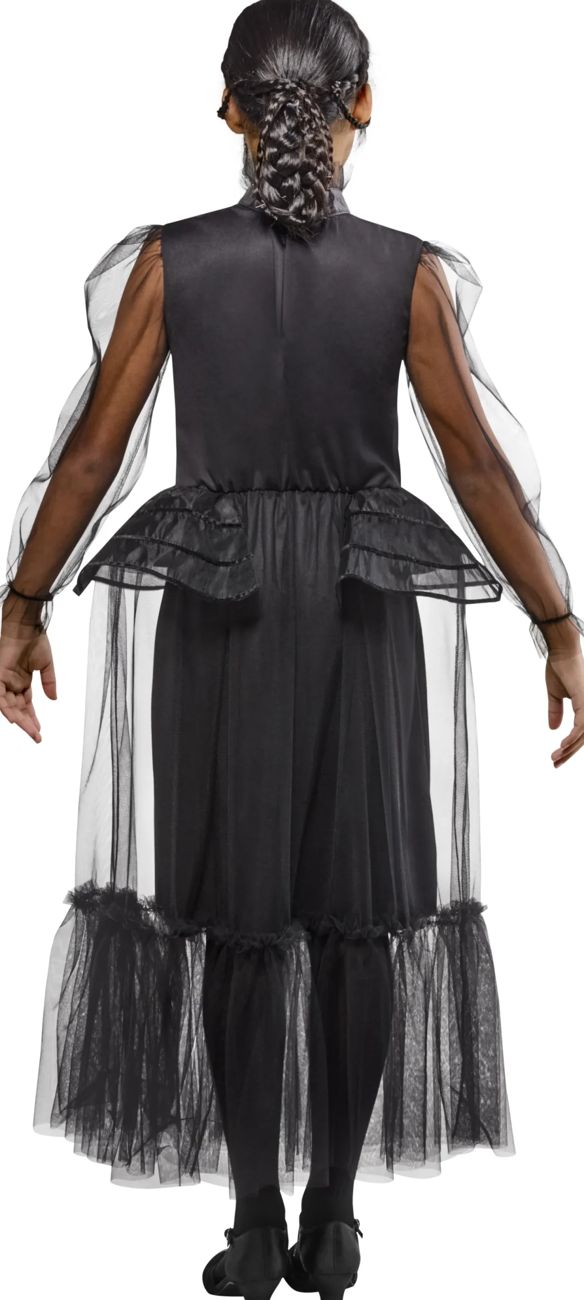 Wednesday Addams Graveyard Gala Costume Girls