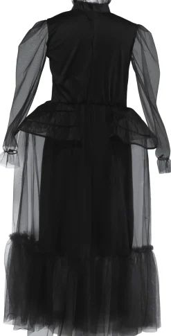 Wednesday Addams Graveyard Gala Costume Girls