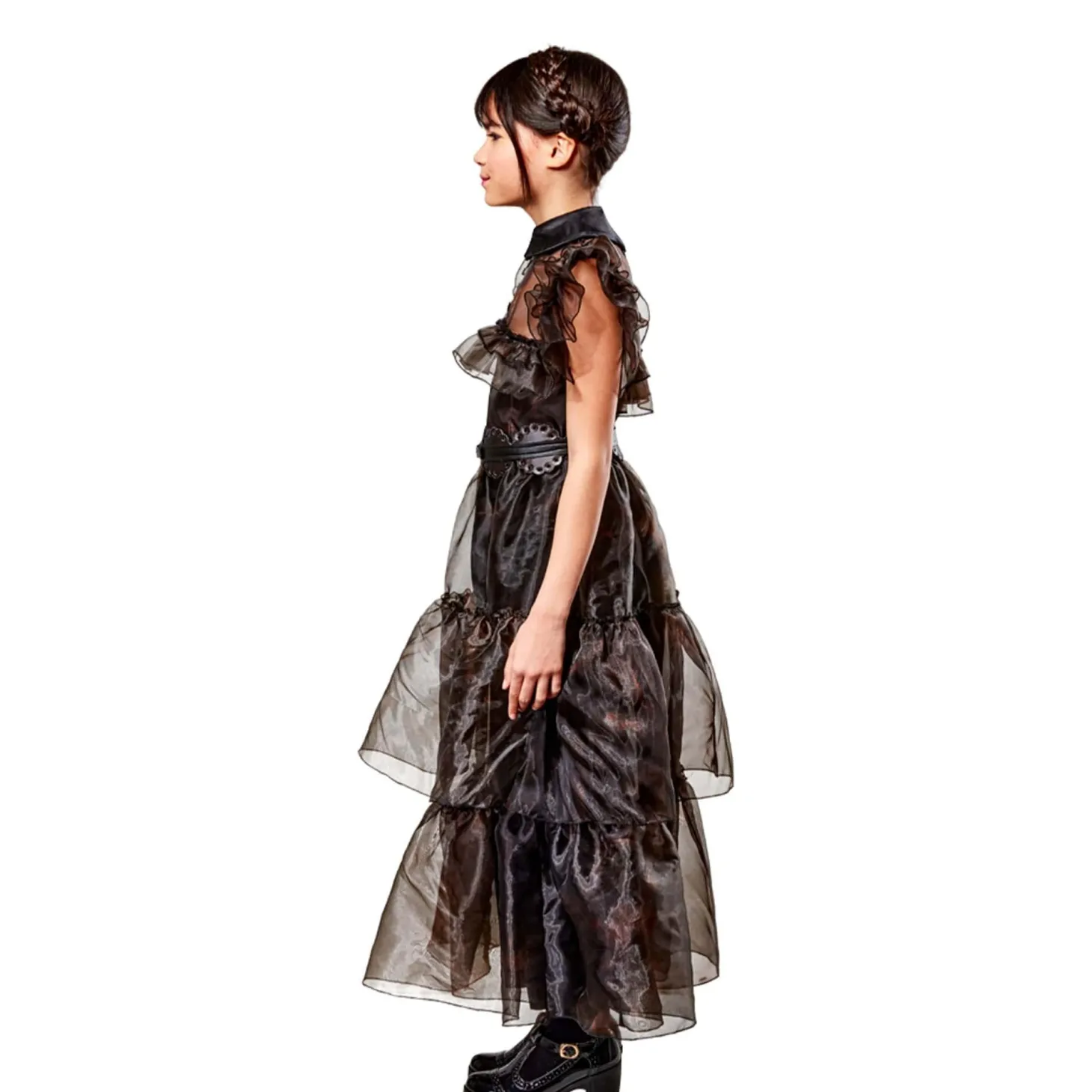 Wednesday Addams Nevermore Academy Rave'n Dance Girls' Costume