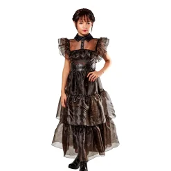 Wednesday Addams Nevermore Academy Rave'n Dance Girls' Costume