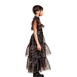 Wednesday Addams Rave’n Dance Dress – Girls Costume