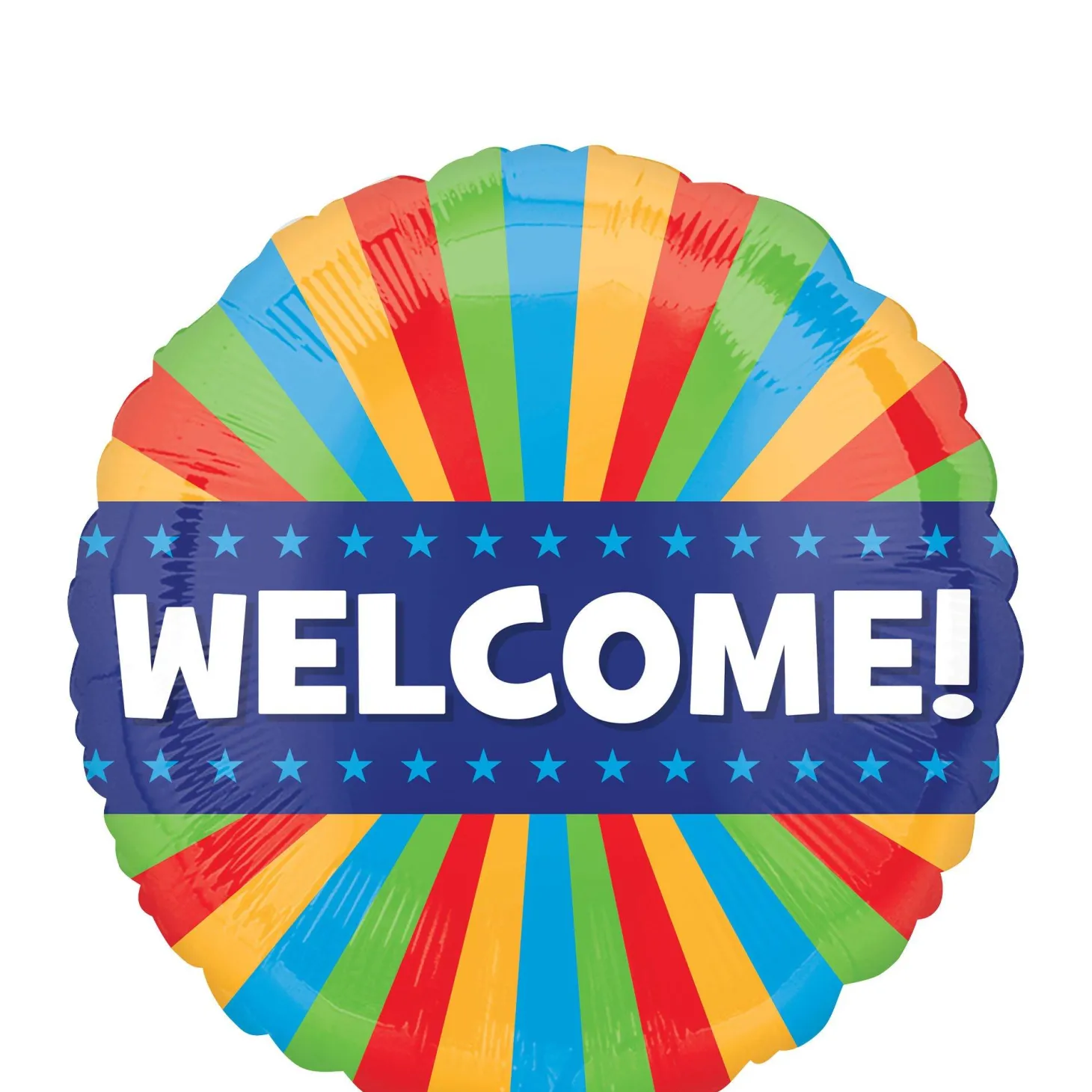 Welcome Home Blitz Foil Balloon, 17in
