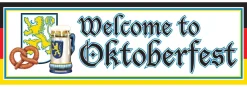 Welcome to Oktoberfest Banner