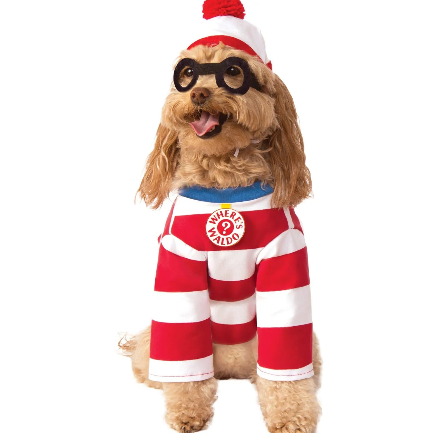 Where's Waldo Woof Pet Costume