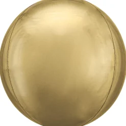 White Gold Orbz Balloon, 16in