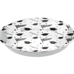 White Graduation Serving Bowl