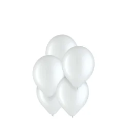 White Latex Balloons, Assorted Options
