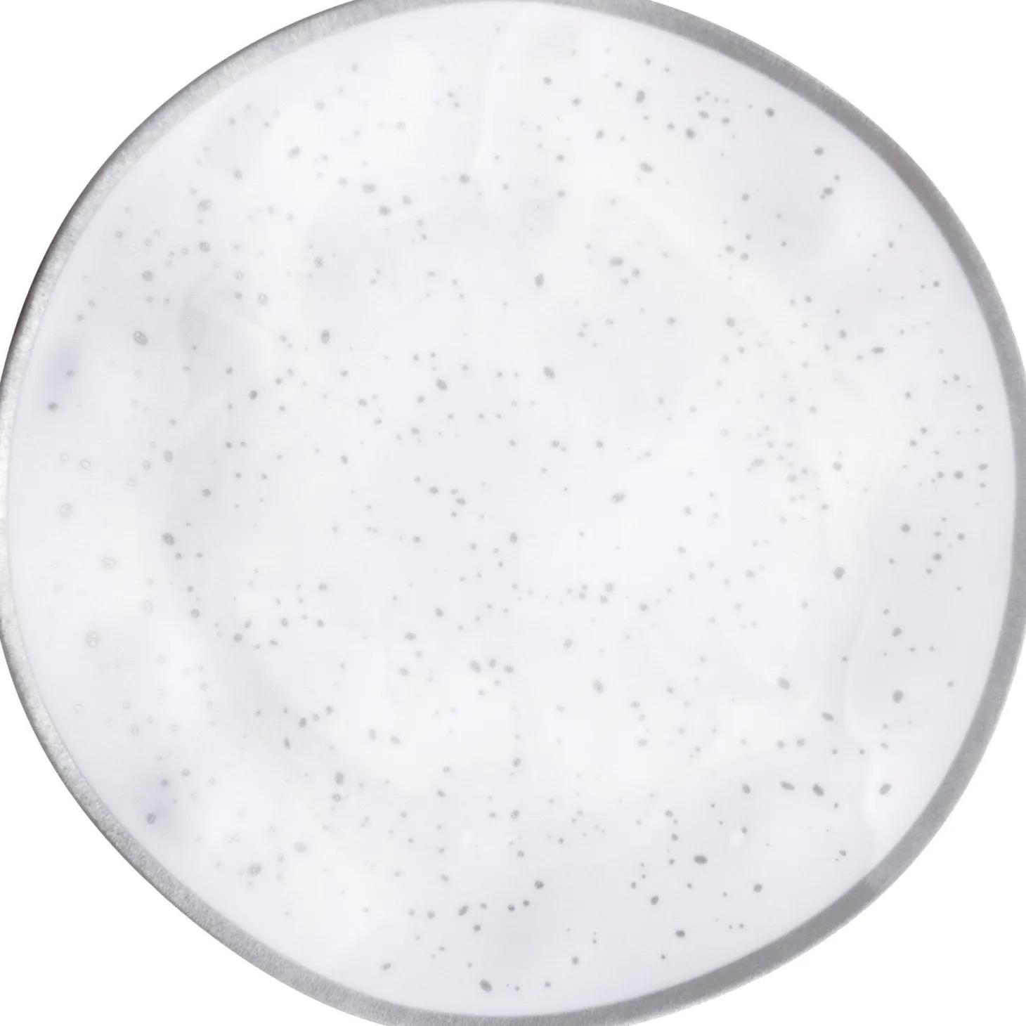 White With Speckles Melamine Dinner Plate, 10.5in, Assorted Colors