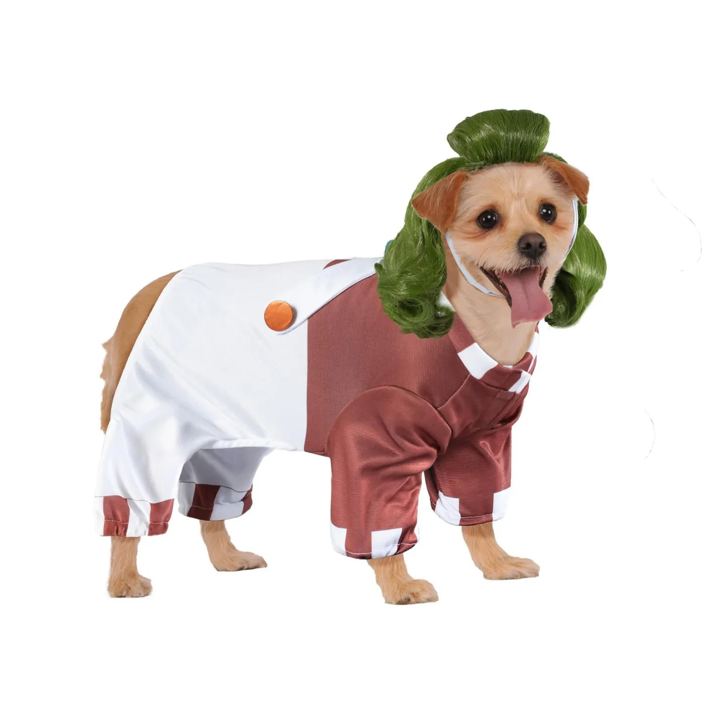 Willy Wonka Oompa Loompa Pet Costume