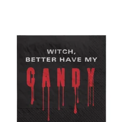 Witch Paper Beverage Napkins, 5in, 16ct