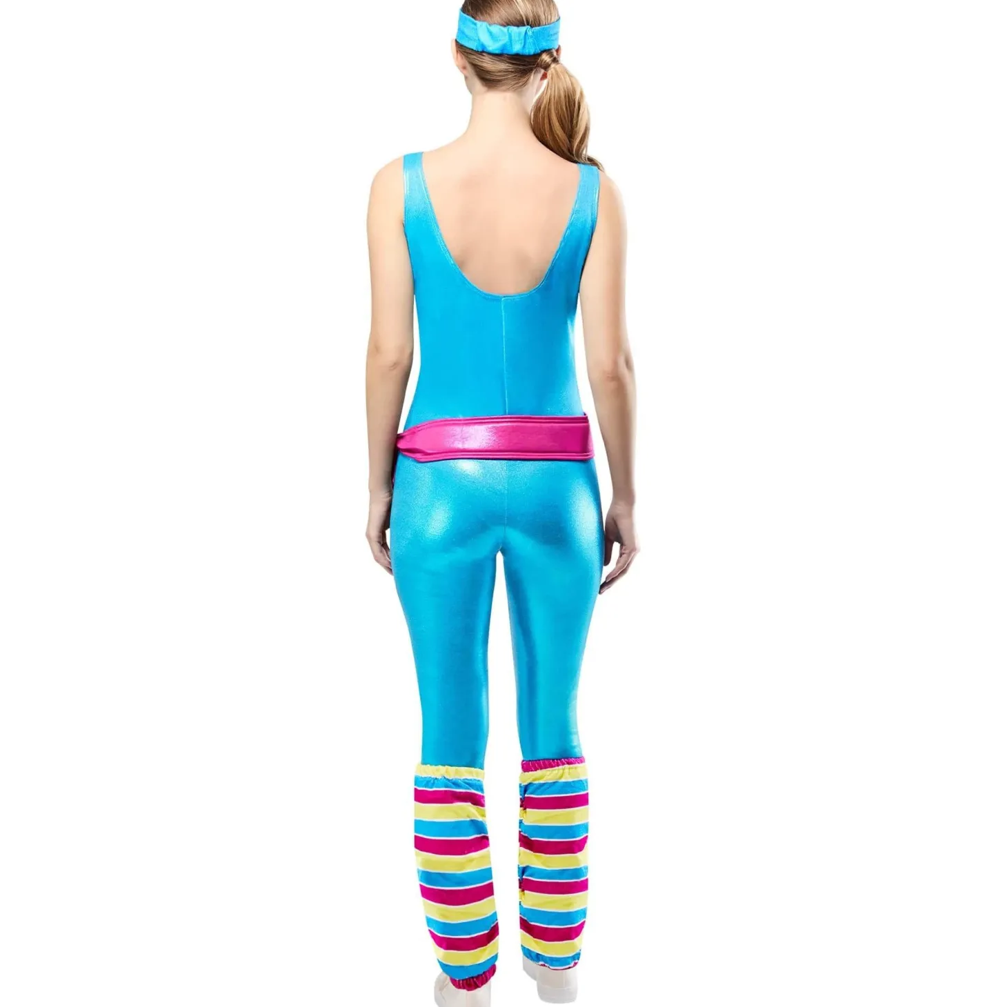 Women's Barbie Classic Exercise Barbie Costume - Deluxe