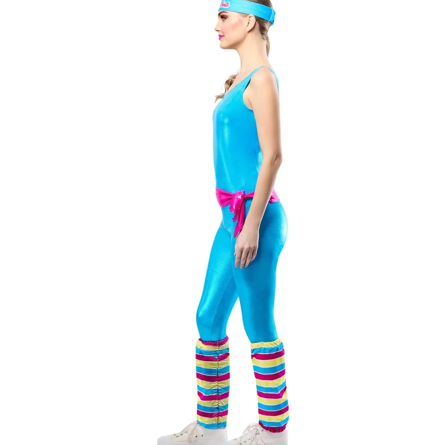 Women's Barbie Classic Exercise Barbie Costume - Deluxe