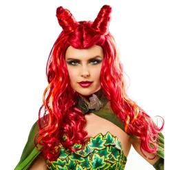 Women's Batman & Robin 1997 Red Poison Ivy Wig