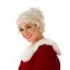 Women's Mrs. Claus Wig - Deluxe