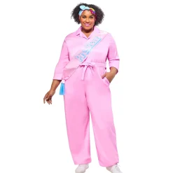 Women's Plus Size Barbie Movie President Barbie Costume
