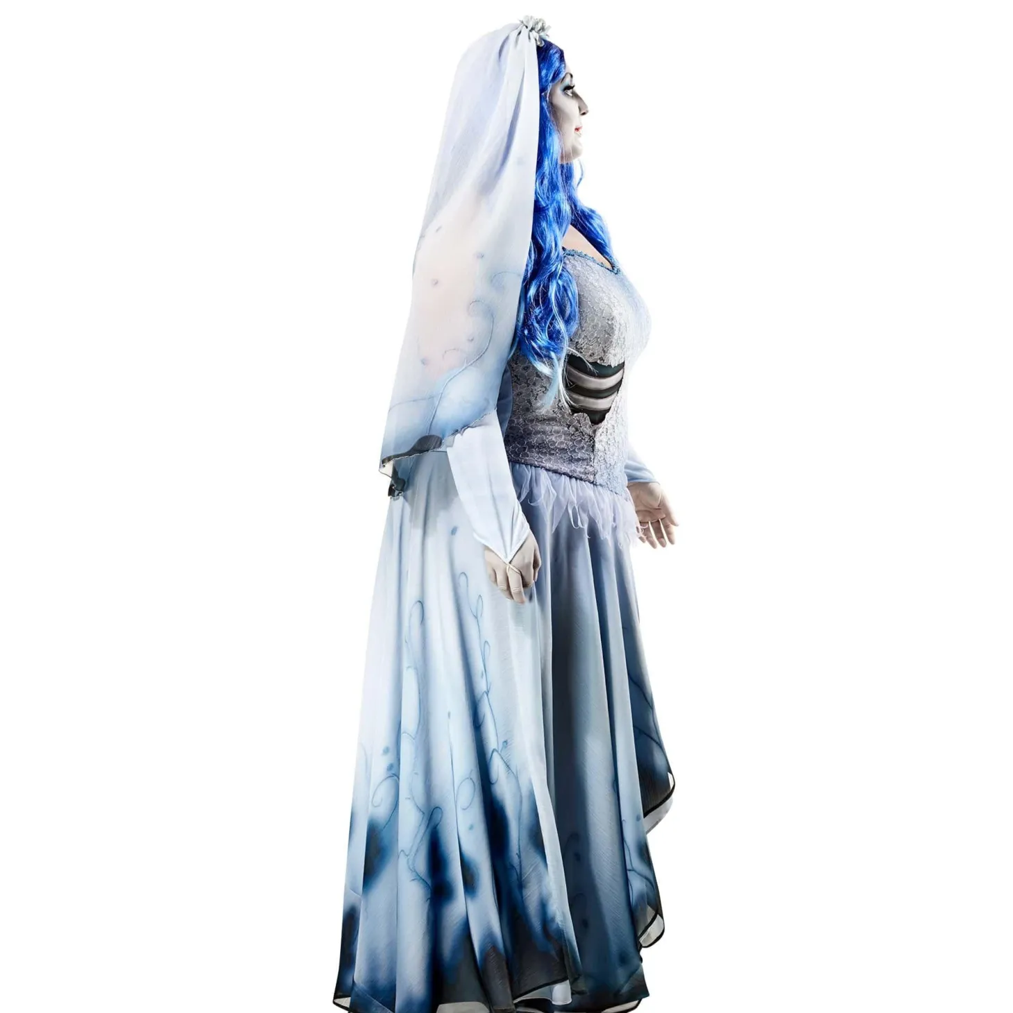 Women's Plus Size Corpse Bride Emily Costume