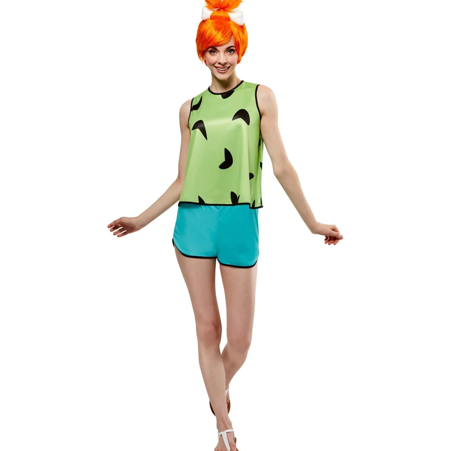 Women's The Flintstones Pebbles Costume with Wig