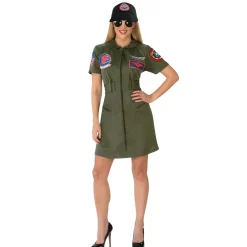 Women's Top Gun Flight Suit Dress