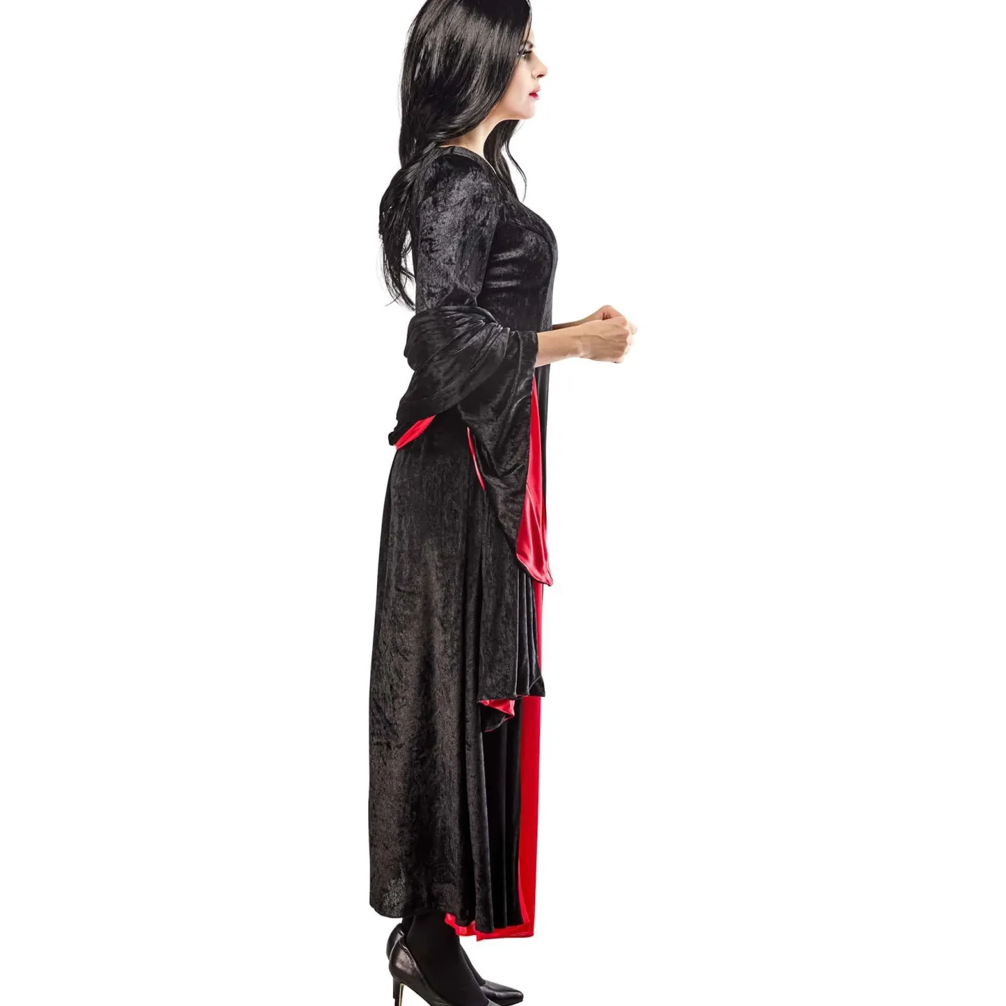 Women's Wednesday Nevermore Academy Morticia Addams Dress