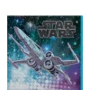 X-Wing Paper Lunch Napkins, 6.5in, 16ct - Star Wars Galaxy of Adventures