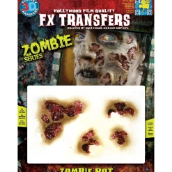 Zombie Rot Wound Prosthetics 4ct- Tinsley Transfers
